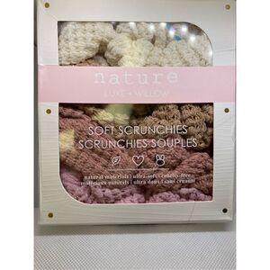 Soft Knitted Scrunchies 4-Pack